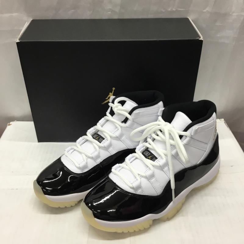 ナイキ NIKE スニーカー スニーカー CT8012 170 AIR JORDAN 11 RETRO 27cm 箱有 27.0cm ワンポイント 白 / ホワイト / X 黒 / ブラック /  メンズ USED 古着 中古 10111047