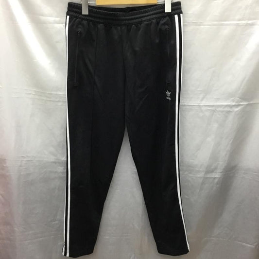 アディダス adidas ボトムス ボトムス cw1269 トラックパンツ ジャージパンツ スポーツウェア L ロゴ、文字 黒 / ブラック / X 白 / ホワイト /  メンズ USED 古着 中古 10114159