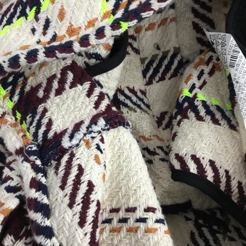 ザラ ZARA シャツ、ブラウス 長袖 4255 586 072 シャツジャケット M チェック マルチカラー / マルチカラー /  メンズ USED 古着 中古 10144701