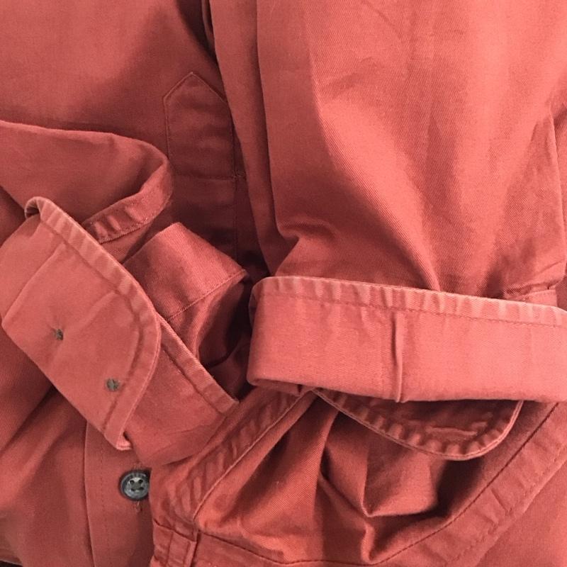 ラルフローレン RALPHLAUREN シャツ、ブラウス 長袖 長袖シャツ 無地シャツ カラーシャツ ボタンダウンシャツ XL 無地 えんじ / ワインレッド /  メンズ USED 古着 中古 10134947