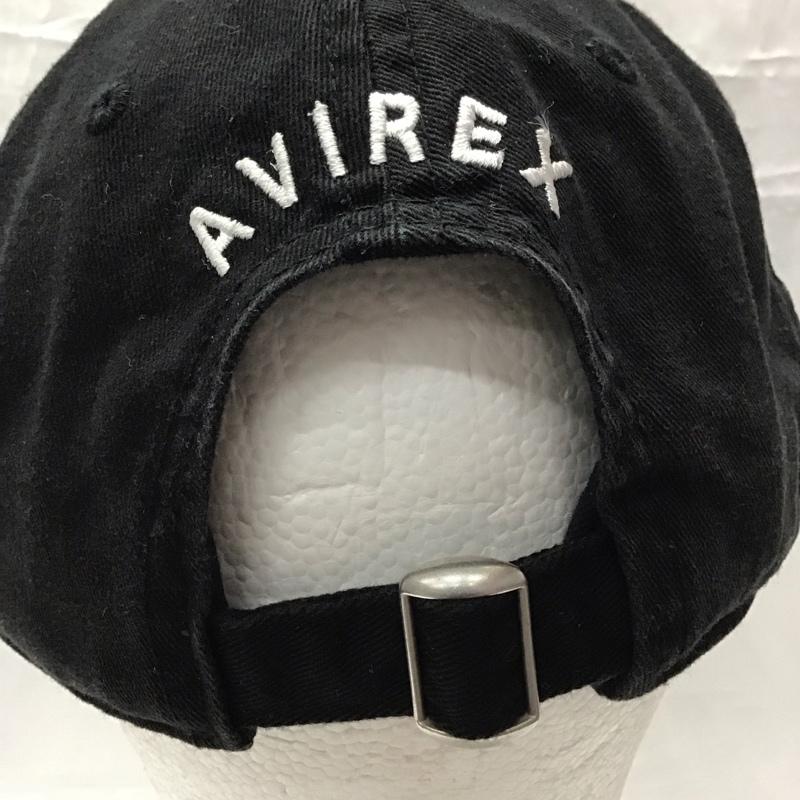 ニューエラ NEW ERA 帽子 キャップ AVIREX ロゴ、文字 黒 / ブラック /  メンズ USED 古着 中古 10115677