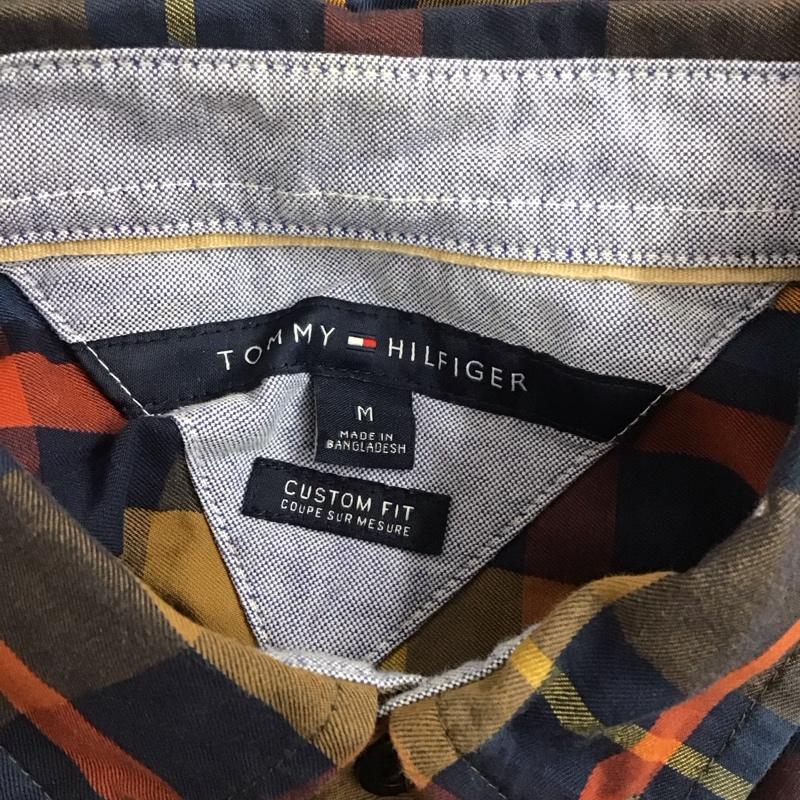 トミーヒルフィガー TOMMY HILFIGER シャツ、ブラウス 長袖 長袖シャツ チェックシャツ カラーシャツ カジュアルシャツ ボタンダウンシャツ M チェック マルチカラー / マルチカラー /  メンズ USED 古着 中古 10111269