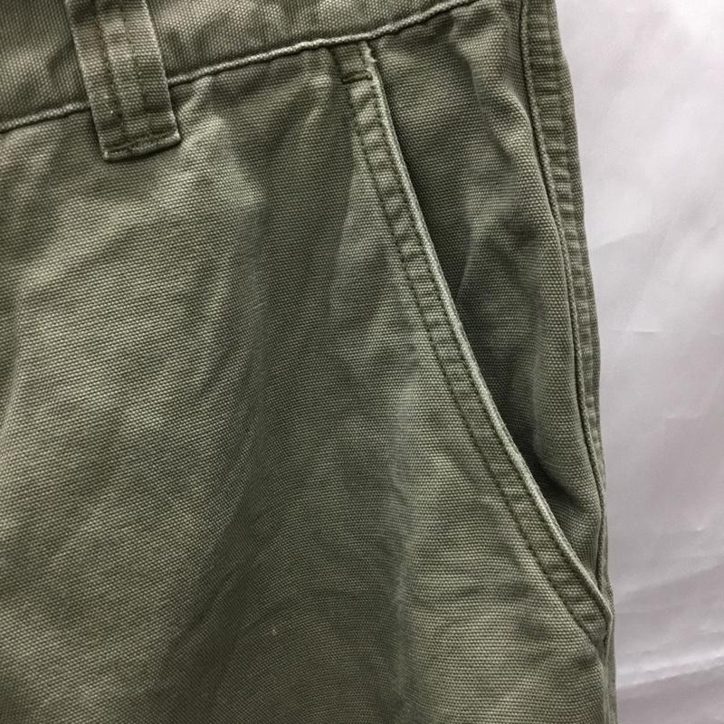 エルエルビーン L.L.Bean パンツ ワークパンツ、ペインターパンツ ミリタリーパンツ ワイドパンツ カジュアルパンツ ストレートパンツ 33インチ 無地 カーキ / カーキ /  メンズ USED 古着 中古 10116118