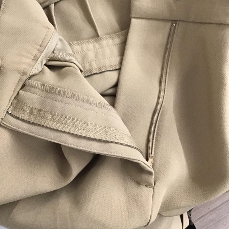 ザラ ZARA パンツ スラックス M 無地 ベージュ / ベージュ /  レディース USED 古着 中古 10129266