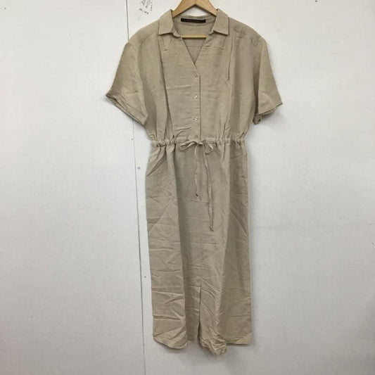 イェッカヴェッカ YECCA VECCA ワンピース ロングスカート FREE 無地 ベージュ / ベージュ /  レディース USED 古着 中古 10128876