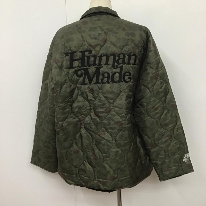 ヒューマンメード HUMAN MADE ジャケット、上着 ジャケット、ブレザー ジップアップジャケット キルティングジャケット ミリタリージャケット アウター girlsdon tcry XXL カモフラージュ柄・迷彩 マルチカラー / マルチカラー /  メンズ USED 古着 中古 10108622