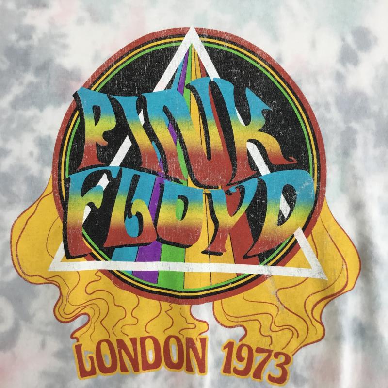 ＵＳフルギ US古着 Tシャツ 半袖 PINK FLOYD タイダイ柄 バンT 半袖 L プリント マルチカラー / マルチカラー /  メンズ USED 古着 中古 10148475