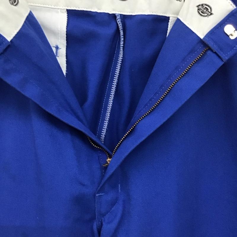 ディッキーズ Dickies パンツ ワークパンツ、ペインターパンツ ワークパンツ ワイドパンツ カジュアルパンツ 40 ロゴ、文字 青 / ブルー /  メンズ USED 古着 中古 10148323