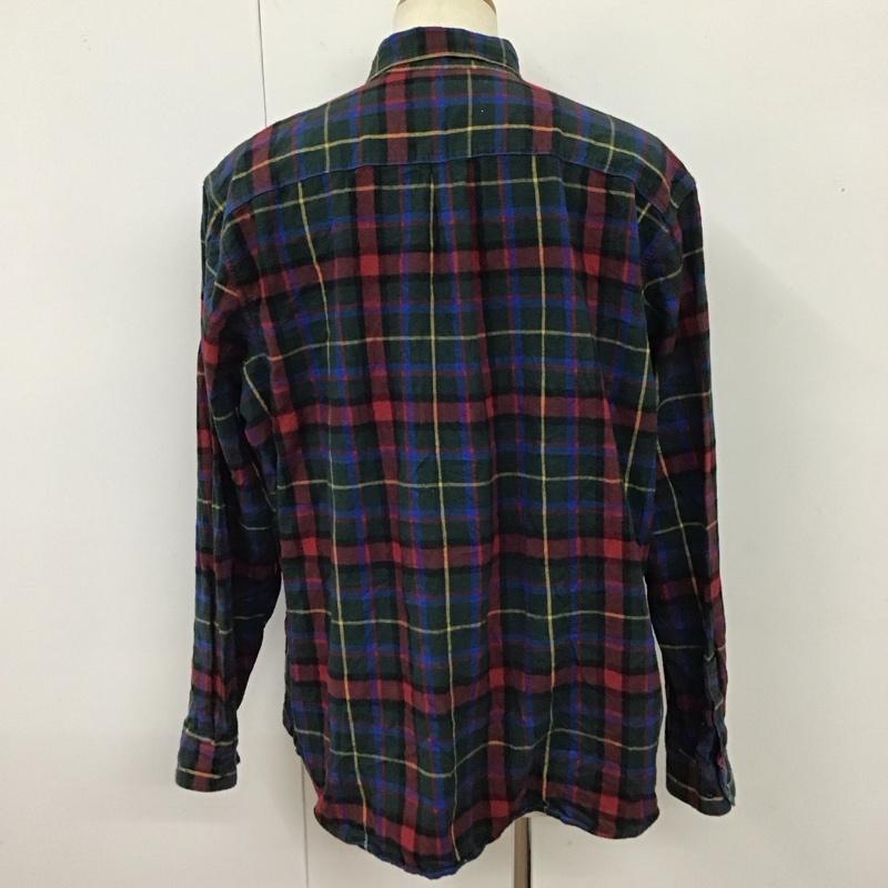 エルエルビーン L.L.Bean シャツ、ブラウス 長袖 長袖シャツ カラーシャツ ポケットシャツ 長袖カットソー チェックシャツ XL チェック マルチカラー / マルチカラー /  メンズ USED 古着 中古 10118283