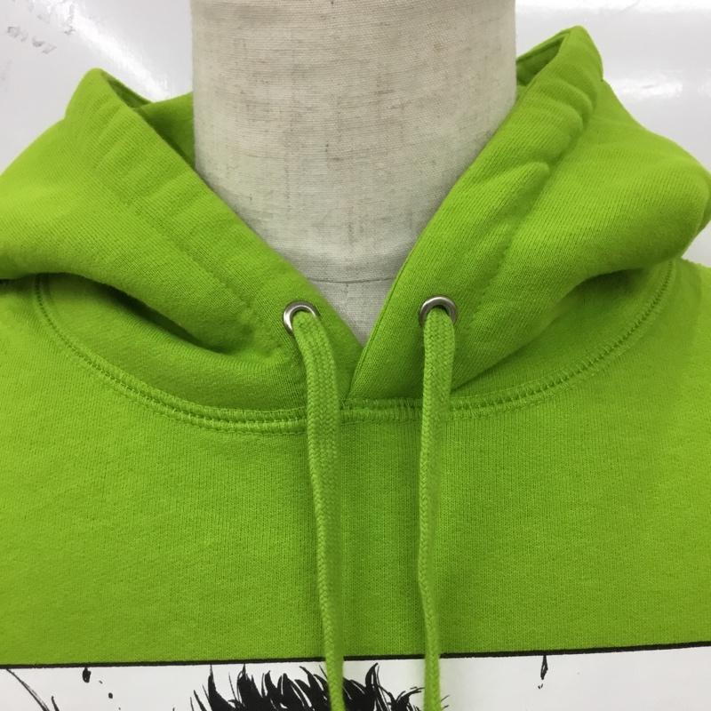 シュプリーム Supreme パーカー 長袖 17aw armhooded-sweatshirt akira プルオーバーパーカー L プリント 緑 / グリーン /  メンズ USED 古着 中古 10120649