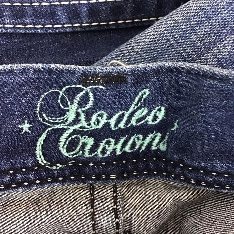 ロデオクラウンズ Rodeo Crowns パンツ デニム、ジーンズ R1AC1-1086-51 無地 青 / ブルー /  レディース USED 古着 中古 10117363
