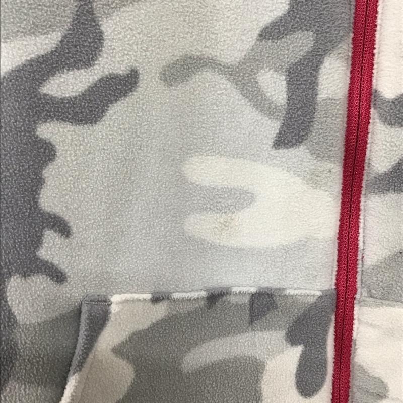 ザノースフェイス THE NORTH FACE ジャケット、上着 ジャンパー、ブルゾン リバーシブル 150cm 無地 X カモフラージュ柄・迷彩 桃 / ピンク / X 灰 / グレー /  ガールズ USED 古着 中古 10136958