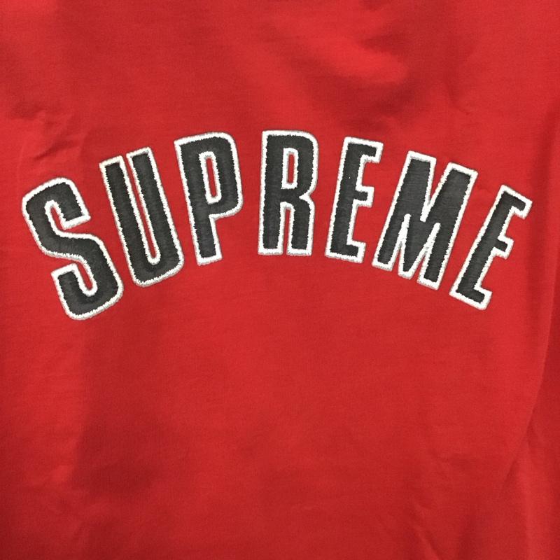 シュプリーム Supreme Tシャツ 半袖 2018fw アーチロゴTシャツ 半袖カットソー プリントTシャツ M ロゴ、文字 赤 / レッド /  メンズ USED 古着 中古 10134797