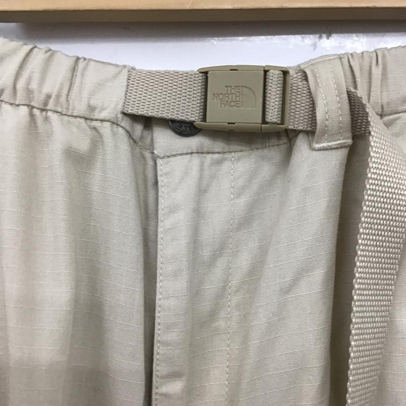 ザ ノースフェイス パープルレーベル THE NORTH FACE PURPLE LABEL パンツ ワークパンツ、ペインターパンツ nt5317n リップストップフィールドパンツ ワイドパンツ カーゴパンツ 36 無地 アイボリー / アイボリー /  メンズ USED 古着 中古 10105743