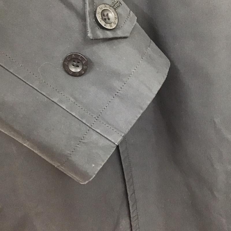 バーバリーブラックレーベル BURBERRY BLACK LABEL ジャケット、上着 ジャケット、ブレザー 長袖ジャケット アウター 前ボタン カラージャケット M 無地 黒 / ブラック /  メンズ USED 古着 中古 10142967