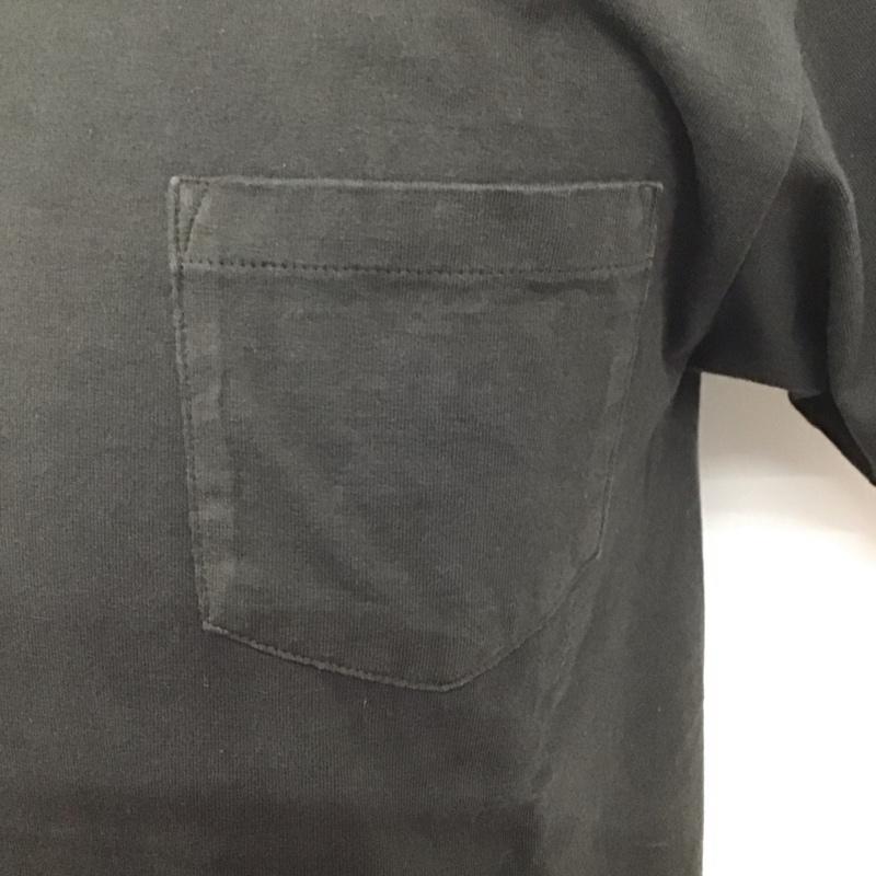 スタンダード カリフォルニア STANDARD CALIFORNIA Tシャツ 半袖 半袖カットソー 無地Tシャツ クルーネックカットソー S 無地 黒 / ブラック /  メンズ USED 古着 中古 10125740