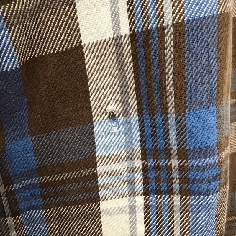 ビックマック BIGMAC シャツ、ブラウス 長袖 長袖シャツ カラーシャツ ポケットシャツ 長袖カットソー チェックシャツ 80s ポルトガル製 L チェック マルチカラー / マルチカラー /  メンズ USED 古着 中古 10119914