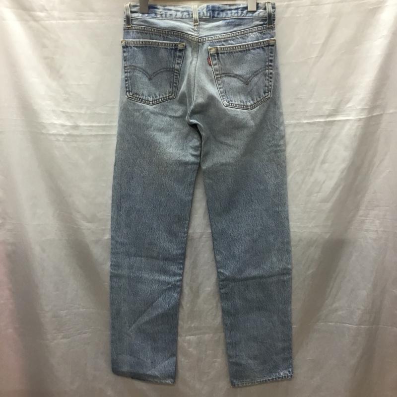 リーバイス Levi s パンツ デニム、ジーンズ デニムパンツ ストレートパンツ ワイドパンツ カジュアルパンツ 無地 インディゴ / インディゴ /  メンズ USED 古着 中古 10121786