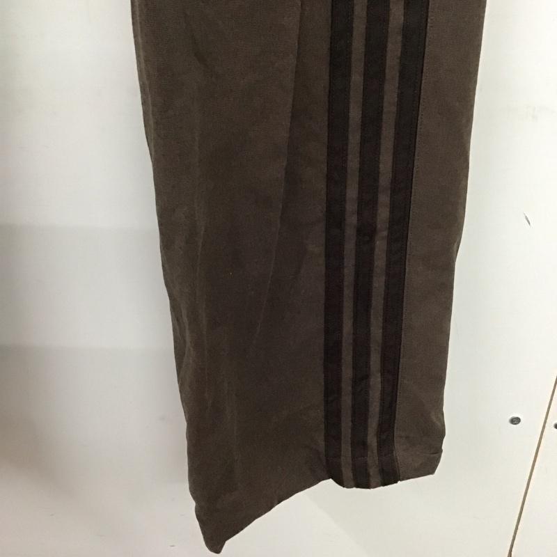 アディダス adidas パンツ チノパン チノパン ワイドパンツ カジュアルパンツ ロゴ、文字 茶 / ブラウン /  メンズ USED 古着 中古 10133733