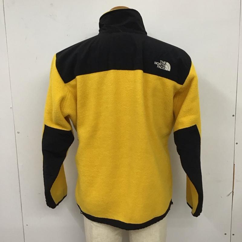 ザノースフェイス THE NORTH FACE ジャケット、上着 ジャンパー、ブルゾン ジップアップジャケット ジャンパー フリースジャケット M ロゴ、文字 黄 / イエロー /  メンズ USED 古着 中古 10115929