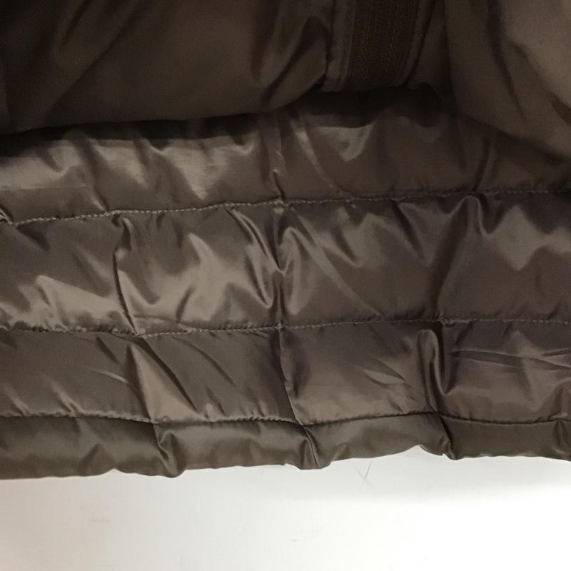 ユニクロ UNIQLO ジャケット、上着 ダウンジャケット L 無地 茶 / ブラウン /  レディース USED 古着 中古 10150919