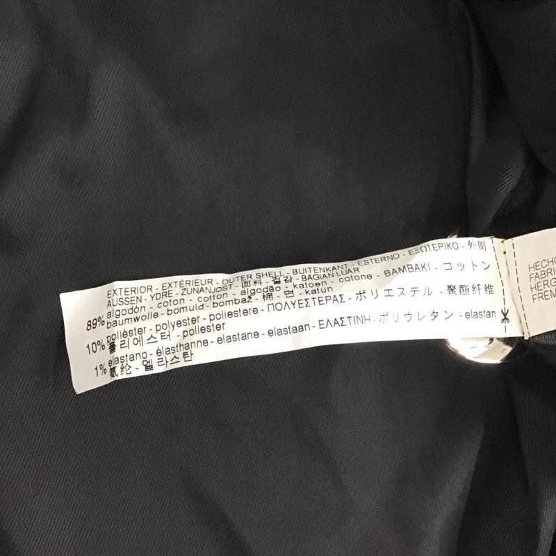ザラ ZARA ジャケット、上着 ジャケット、ブレザー 2257 638 064 ノーカラー S ストライプ 白 / ホワイト / X 黒 / ブラック /  レディース USED 古着 中古 10139590