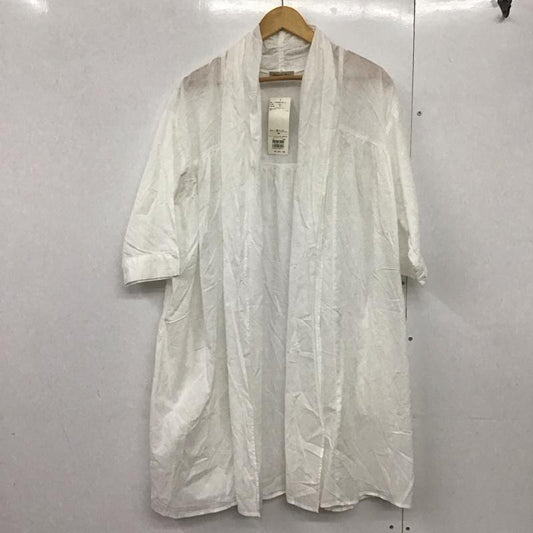 サマンサモスモス Samansa Mos2 カーディガン 七分袖 1709426 ガーゼギャザーショール タグ付き コットン FREE 無地 オフホワイト / オフホワイト /  レディース USED 古着 中古 10144371