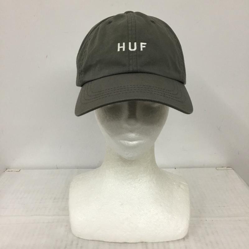 ハフ HUF 帽子 キャップ コットン ロゴ、文字 灰 / グレー /  メンズ USED 古着 中古 10109911