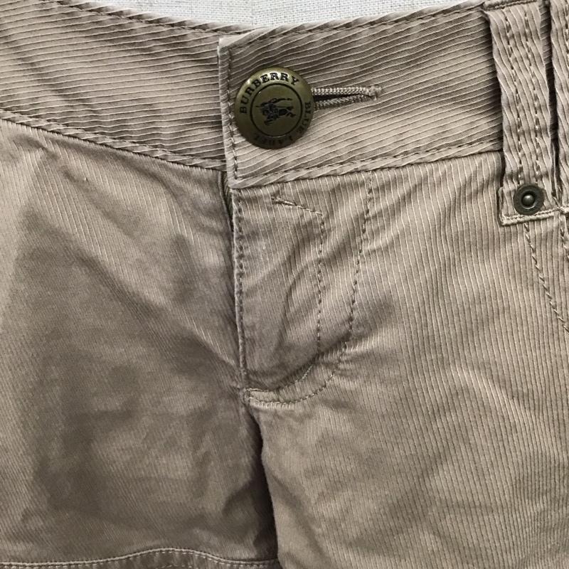 バーバリーブルーレーベル BURBERRY BLUE LABEL パンツ ショートパンツ FQ531-217-50 38 ワンポイント ベージュ / ベージュ /  レディース USED 古着 中古 10115102