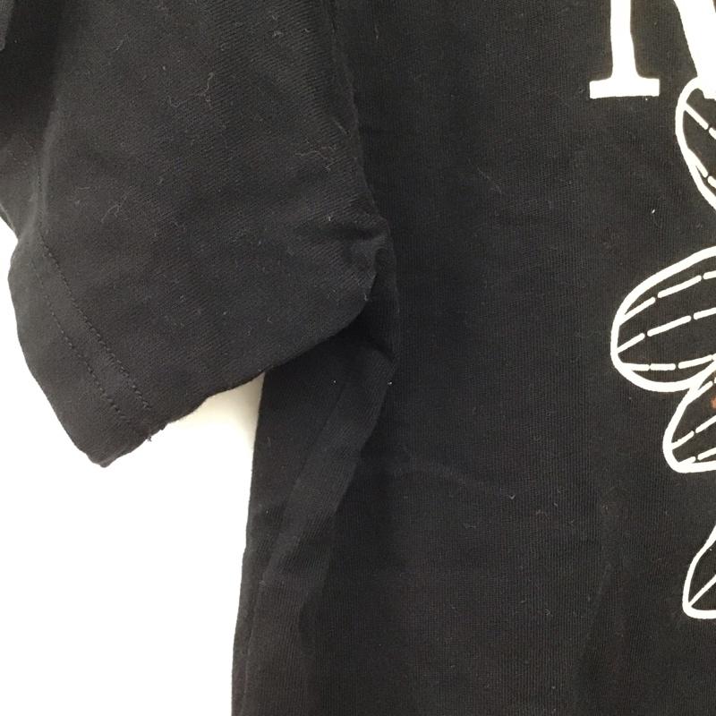 マルディメクルディ MARDI MERCREDI Tシャツ 半袖 半袖カットソー プリントTシャツ クルーネックカットソー FREE プリント 黒 / ブラック /  レディース USED 古着 中古 10142681