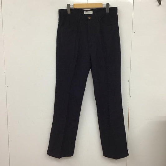 トゥモローランド TOMORROWLAND パンツ スラックス ws0177 Wrangler×TOMORROWLAND スラックス ボトム M 無地 紺 / ネイビー /  メンズ USED 古着 中古 10132328