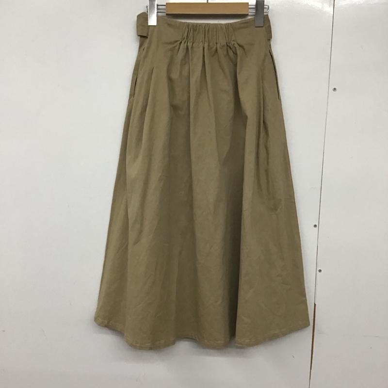 アルシーヴ archives スカート ロングスカート M 無地 ベージュ / ベージュ /  レディース USED 古着 中古 10131080
