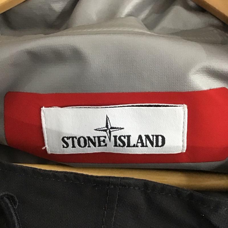 ストーンアイランド STONE ISLAND ジャケット、上着 ジャケット、ブレザー 7515711g2 コート ゴアテックス プルオーバージャケット M ロゴ、文字 黒 / ブラック /  メンズ USED 古着 中古 10142090