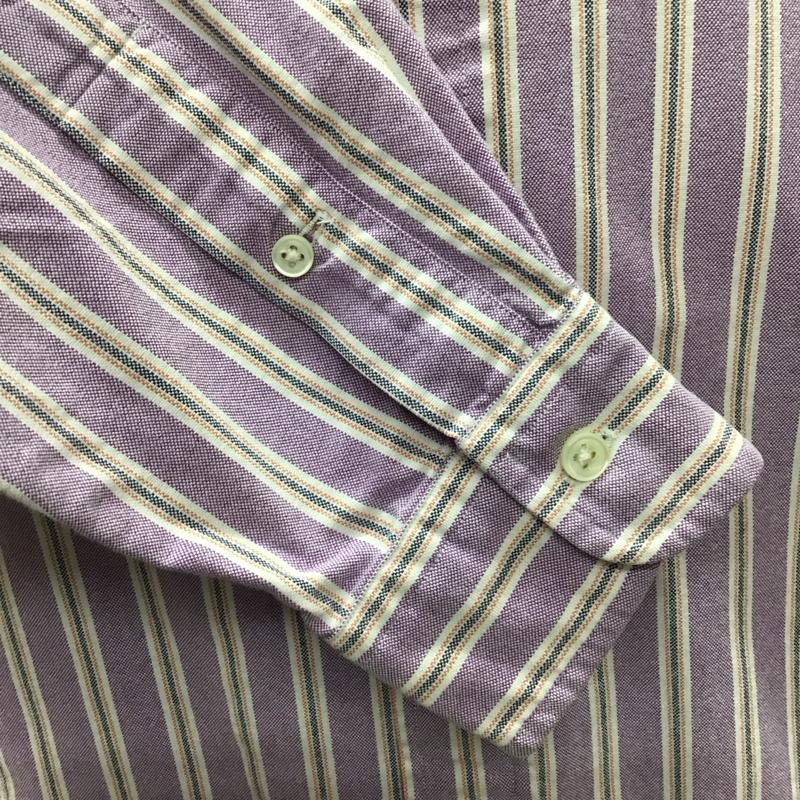 ラルフローレン RALPHLAUREN シャツ、ブラウス 長袖 ボタンダウンシャツ M ストライプ マルチカラー / マルチカラー /  メンズ USED 古着 中古 10122051