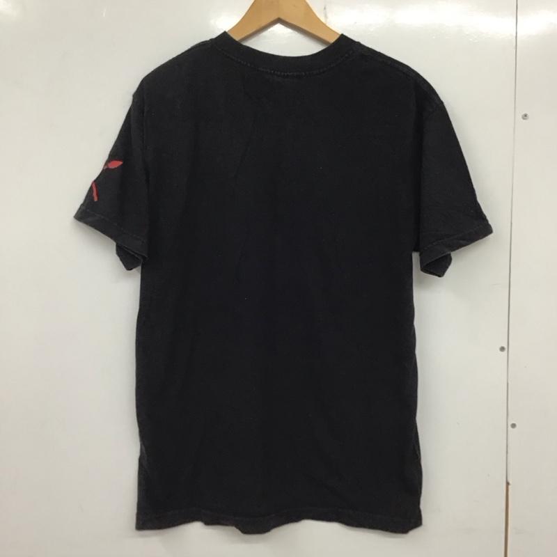 古着 USED Tシャツ 半袖 半袖カットソー プリントTシャツ クルーネックカットソー M ロゴ、文字 黒 / ブラック /  メンズ USED 古着 中古 10134024