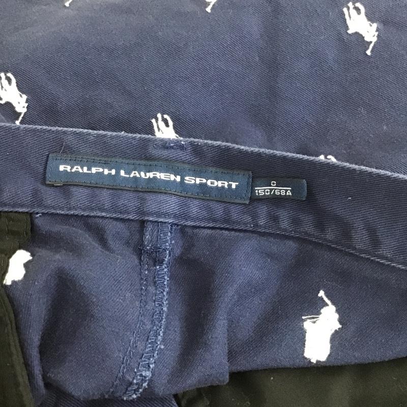 ラルフローレンスポーツ RALPHLAURENSPORT スカート ミニスカート 0 刺繍 紺 / ネイビー /  レディース USED 古着 中古 10106138