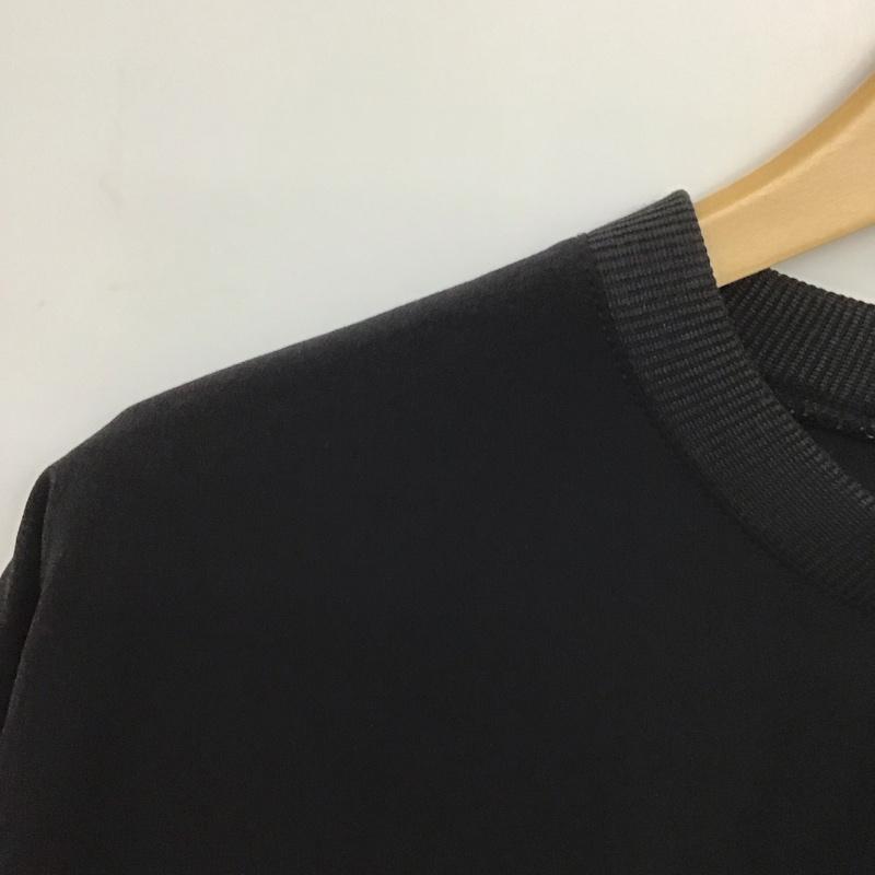 グリーンレーベルリラクシング green label relaxing Tシャツ 半袖 半袖カットソー 無地Tシャツ クルーネックカットソー M 無地 黒 / ブラック /  メンズ USED 古着 中古 10148315