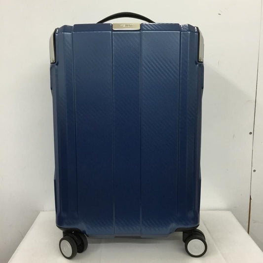 レジェンドウォーカー LEGEND WALKER スーツケース、トランク スーツケース、トランク 6720-49 円型キャリーハンドル TRAVEL BUZZER 機内持ち込み ロゴ、文字 青 / ブルー /  メンズ USED 古着 中古 10147869