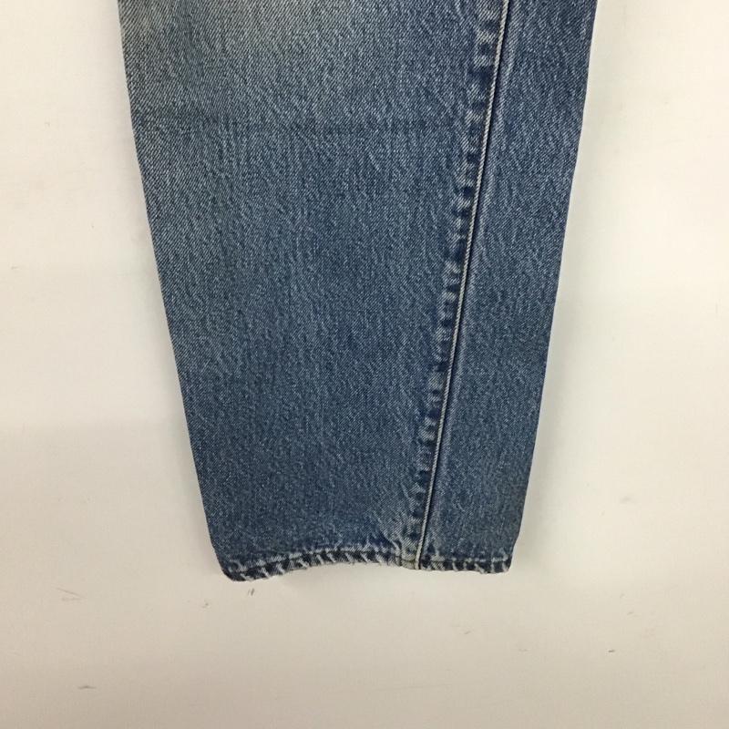 リーバイストラウスアンドコー Levi Strauss & co. パンツ デニム、ジーンズ デニムパンツ スリムパンツ カジュアルパンツ 80s 501 usa製 赤耳 無地 インディゴ / インディゴ /  メンズ USED 古着 中古 10141519