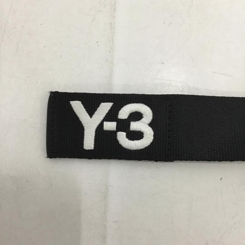 ワイスリー Y-3 ベルト・バックル ベルト Dリングベルト 刺繍 ロゴ、文字 黒 / ブラック /  メンズ USED 古着 中古 10137916