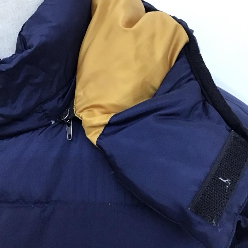 エディーバウアー Eddie Bauer ジャケット、上着 ダウンジャケット M 無地 紺 / ネイビー /  メンズ USED 古着 中古 10123507