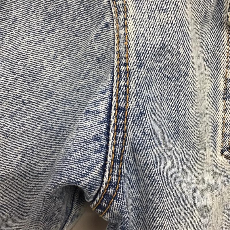 ザラ ZARA ジャケット、上着 ジャケット、ブレザー デニムジャケット Gジャン アウター カジュアルジャケット S ダメージ加工 インディゴ / インディゴ /  レディース USED 古着 中古 10136055