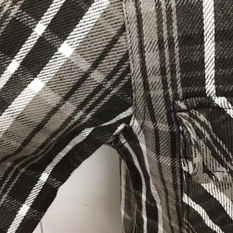 アヴィレックス AVIREX シャツ、ブラウス 長袖 長袖 M チェック 茶 / ブラウン /  メンズ USED 古着 中古 10109308