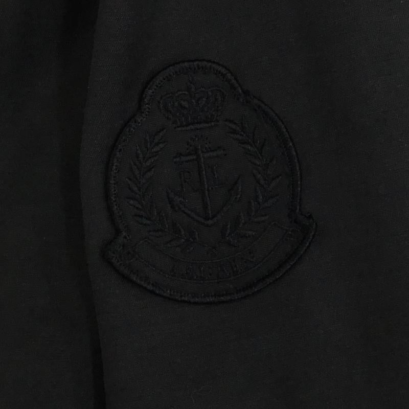 ポロラルフローレン POLO RALPH LAUREN ジャケット、上着 ジャンパー、ブルゾン 総柄 X 無地 黒 / ブラック /  メンズ USED 古着 中古 10141079
