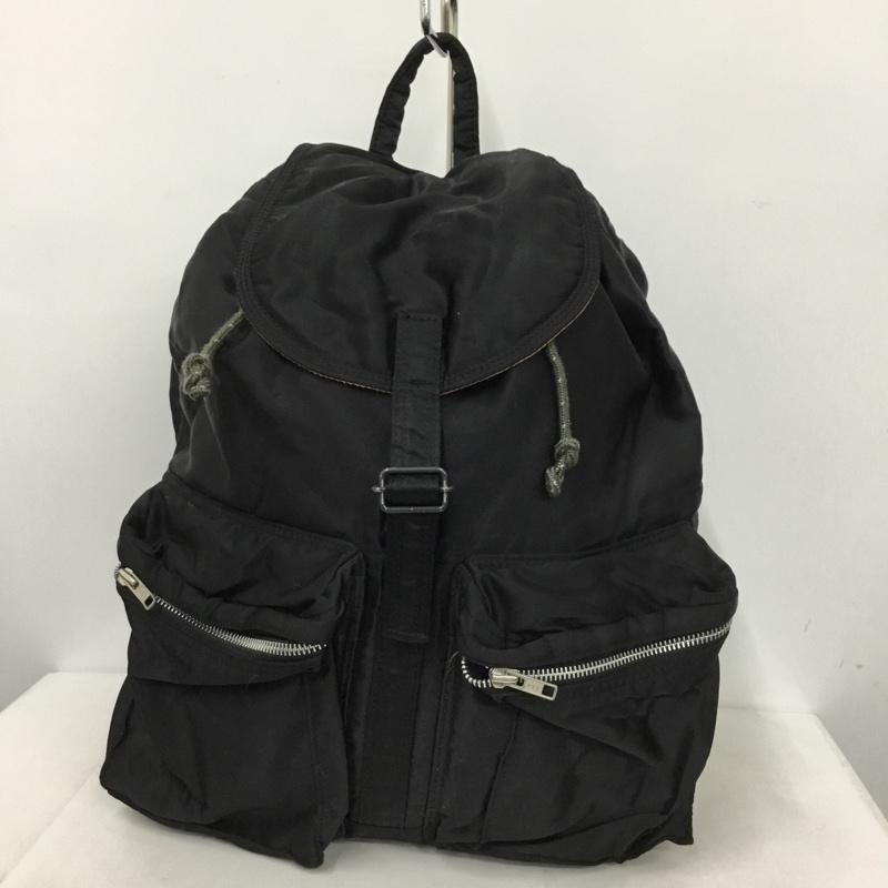 ポーター PORTER リュックサック、デイパック リュックサック、デイバッグ RUCKSACK TANKER タンカー ロゴ、文字 黒 / ブラック /  メンズ USED 古着 中古 10145197