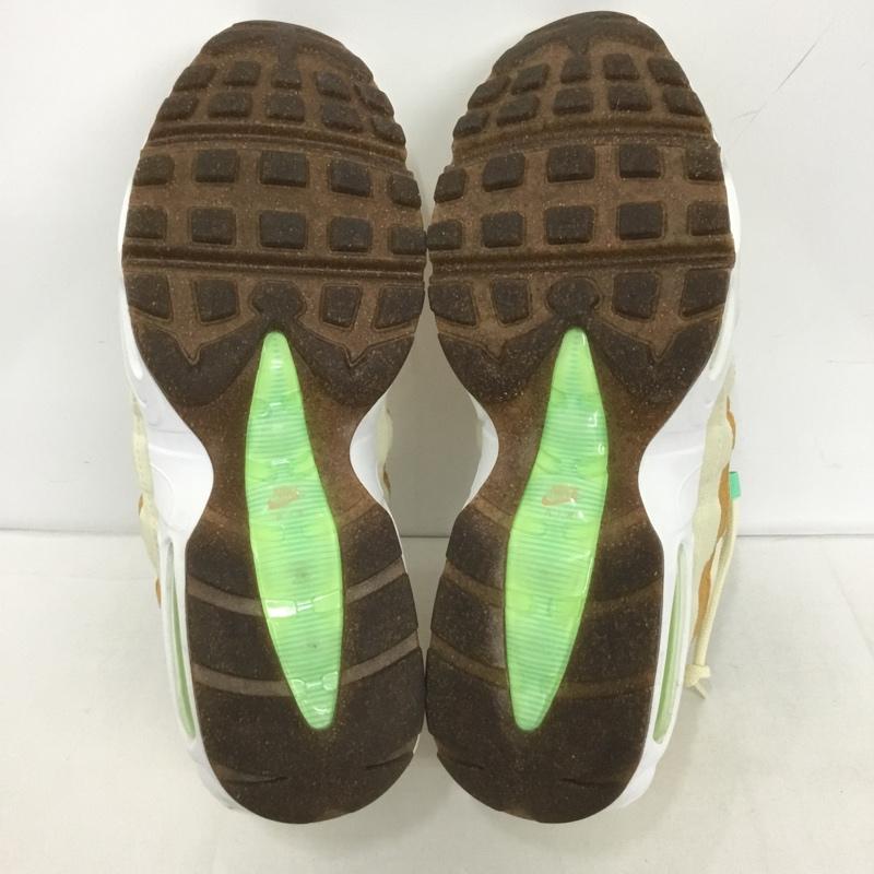 ナイキ NIKE スニーカー スニーカー CZ0154-100 AIR MAX 95 NRG 27.5cm 箱有 27.5cm ロゴ、文字 ベージュ / ベージュ / X 薄緑 / ライトグリーン /  メンズ USED 古着 中古 10128883