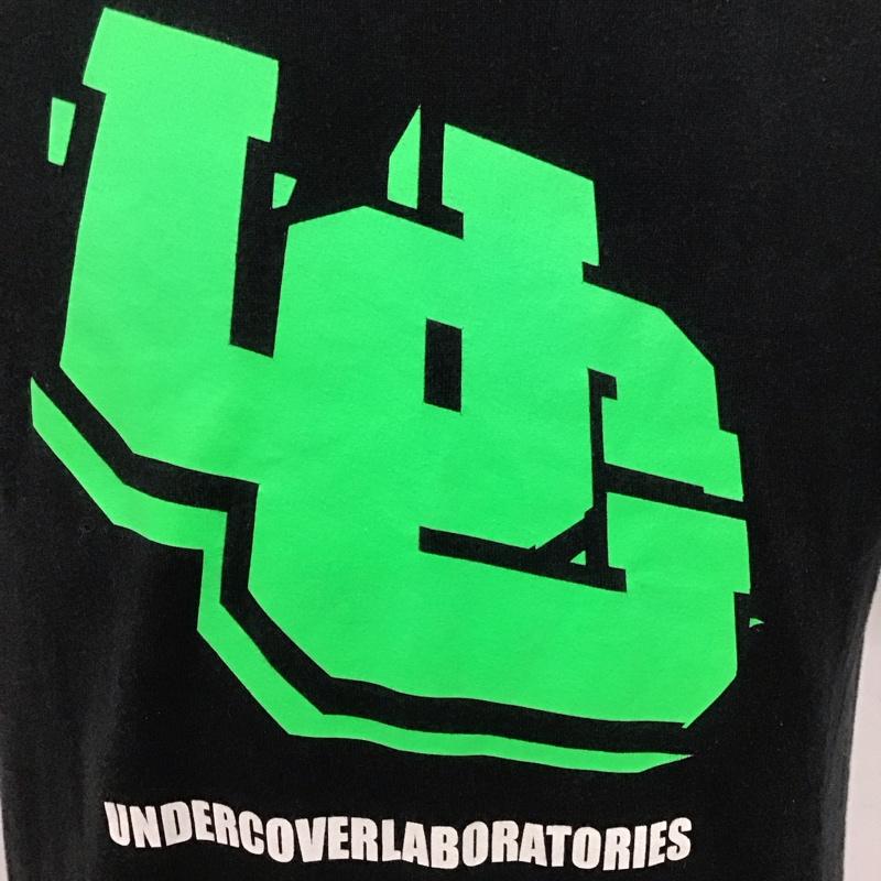 アンダーカバー UNDERCOVER Tシャツ 半袖 半袖カットソー プリントTシャツ クルーネックカットソー プリント 黒 / ブラック /  メンズ USED 古着 中古 10123545