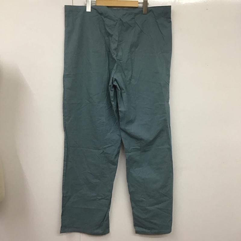 古着 USED パンツ ワークパンツ、ペインターパンツ ワークパンツ カジュアルパンツ ワイドパンツ ウエスト紐パンツ M 無地 水色 / ライトブルー /  メンズ USED 古着 中古 10106344