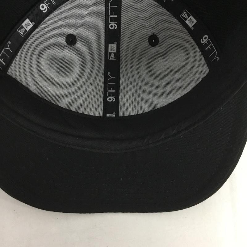 ニューエラ NEW ERA 帽子 キャップ NY 9FIFTY MLB ニューヨーク ヤンキース ロゴ、文字 黒 / ブラック /  メンズ USED 古着 中古 10137146