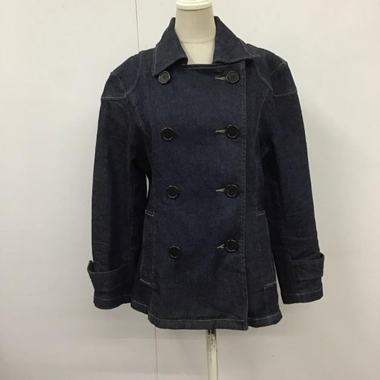 バーバリーロンドン Burberry London ジャケット、上着 ジャケット、ブレザー デニム イタリア製 UK10 USA8 無地 インディゴ / インディゴ /  レディース USED 古着 中古 10125819